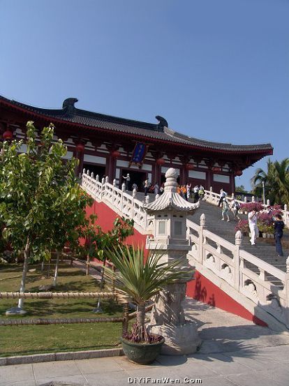 三亞南山寺圖片