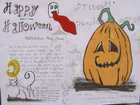 萬聖節Halloween英語手抄報設計圖