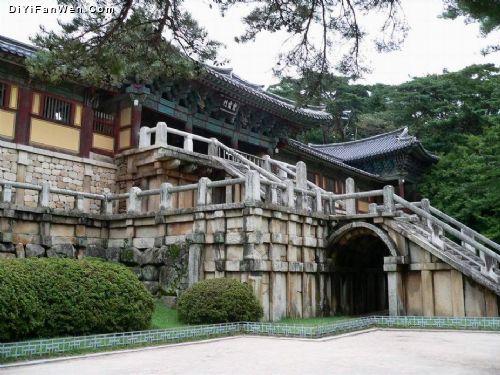 韓國慶州佛國寺圖片