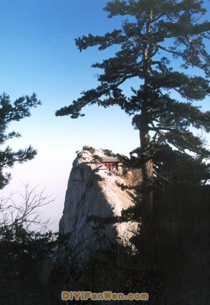 西安華山圖片