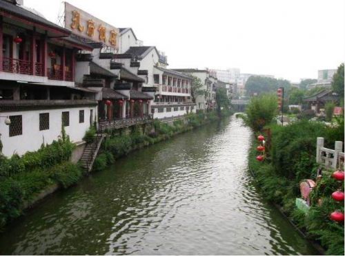 秦淮河風光圖片