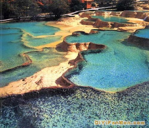 四川黃龍圖片