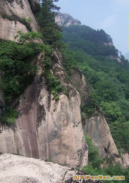遼寧天華山風光圖片
