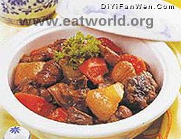 栗子燜羊肉