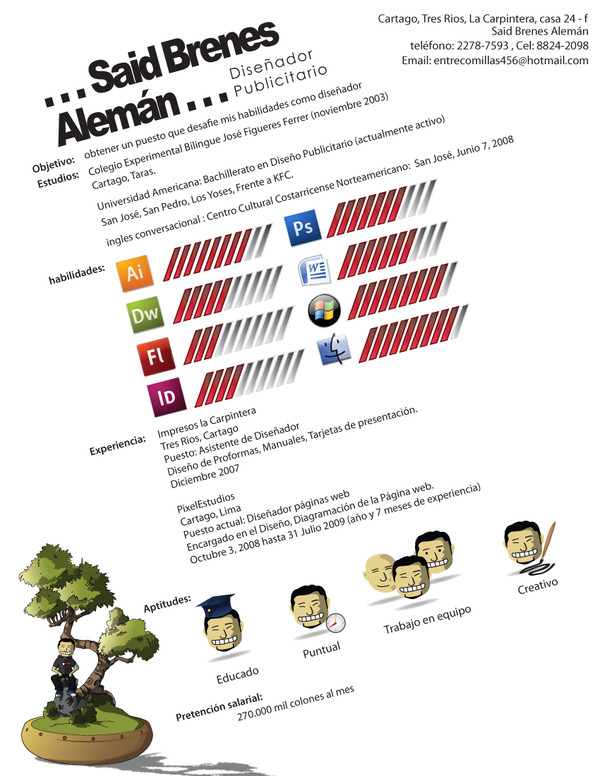 創意類個人簡歷封面