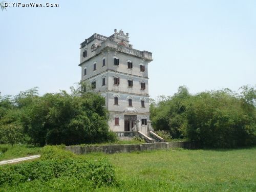 開平碉樓圖片