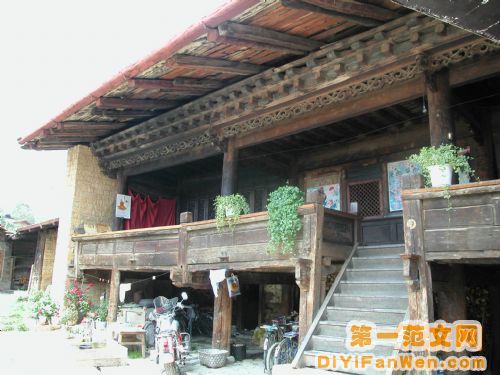 香格里拉古鎮圖片