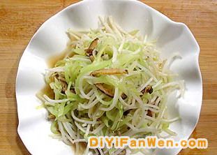 椒油筍絲掐菜