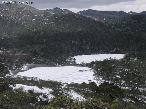 雲南九十九龍潭美景圖片