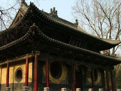 晉祠圖片