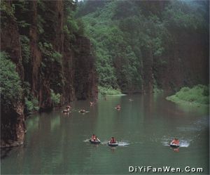 大雅河漂流圖片