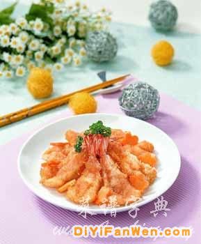 琵琶大蝦的製作方法