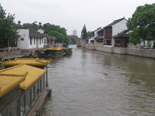 蘇州古運河圖片