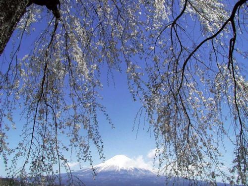 夢幻富士山美景圖片