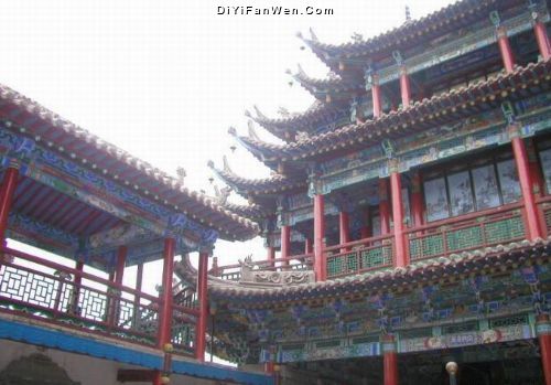 寧夏中衛高廟圖片