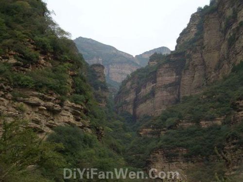 河北邢台峽谷群圖片