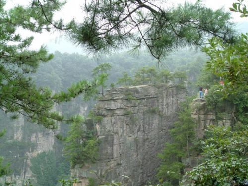 張家界土家風情園風景圖片