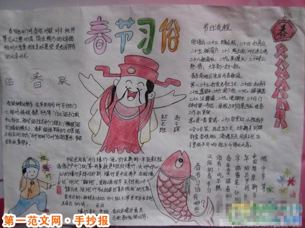 春節手抄報：春節是什麼