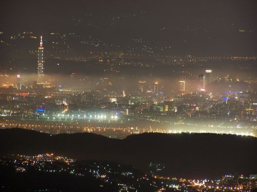 台北市夜景圖片
