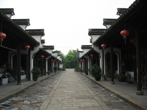 嘉興會景園通往攬秀園圖片
