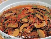 澆汁蘑菇烤豆腐