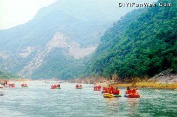 鸛河漂流圖片