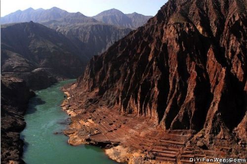 李家峽水庫圖片
