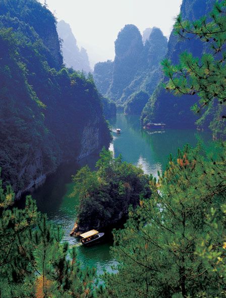 湖南寶峰湖圖片