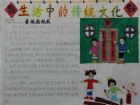 中國傳統文化手抄報：回紇蒙古文字