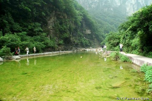 河南的雲台山風景賽江南圖片