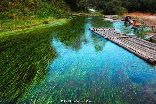 雲南騰衝黑魚河圖片