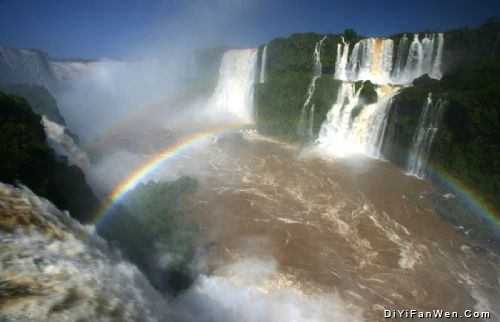 巴西伊瓜蘇大瀑布圖片