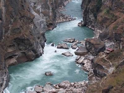 虎跳峽圖片