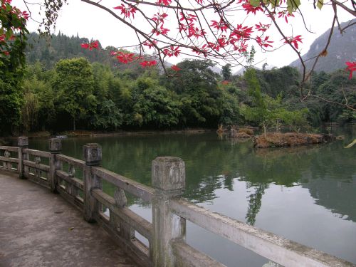 貴州安順市天星橋風景圖片