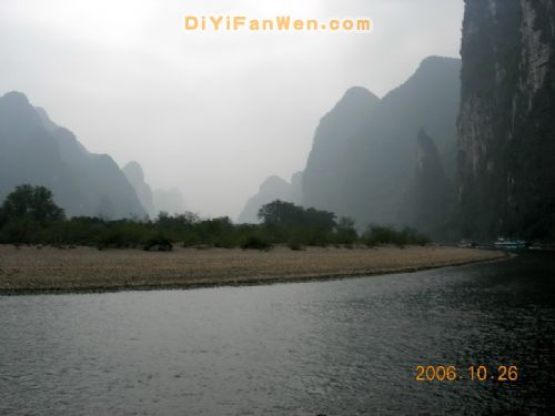 風景如畫的灕江圖片
