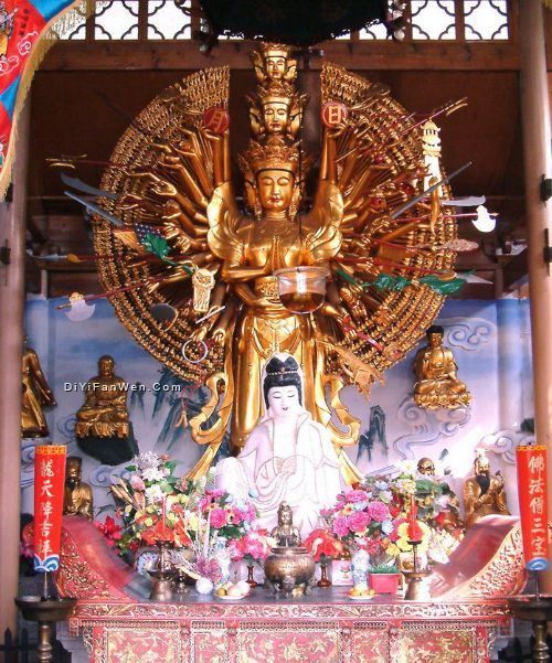 天台山國清寺圖片