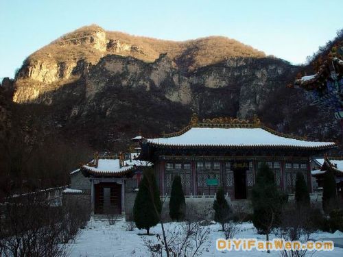 山西藏山美景圖片
