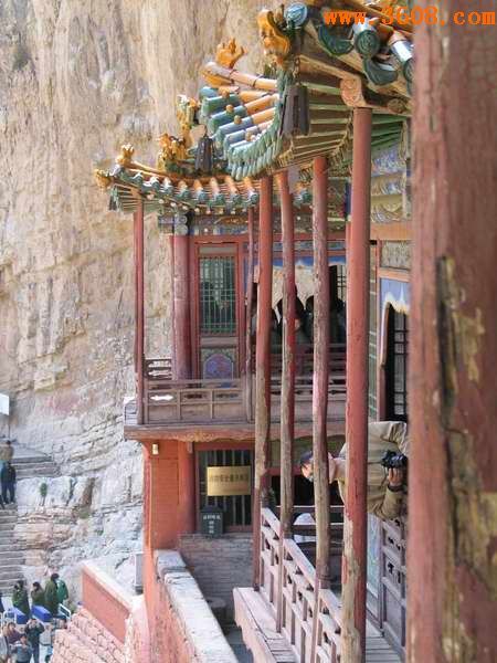 恆山懸空寺圖片