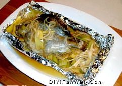 紙包檸檬烤魚
