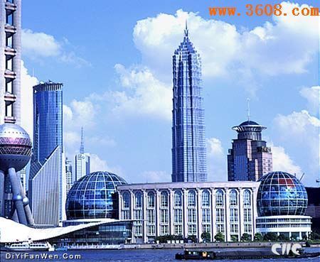 金茂大廈88層觀光廳圖片