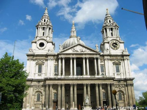 英國倫敦聖保羅大教堂圖片