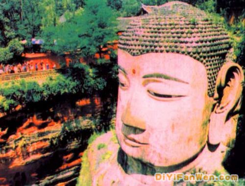 樂山大佛景區圖片