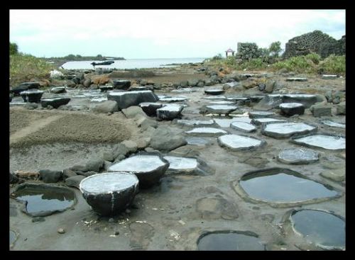 海南千年古鹽田圖片