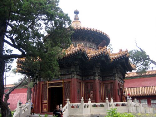 故宮御花園圖片