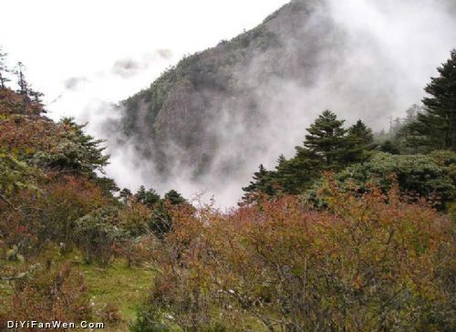 四川螺髻山圖片
