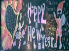 迎新年黑板報：新年說鼓