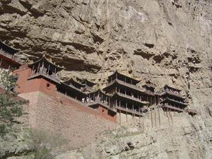 恆山懸空寺圖片