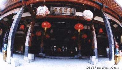 百丈漈劉基故里圖片