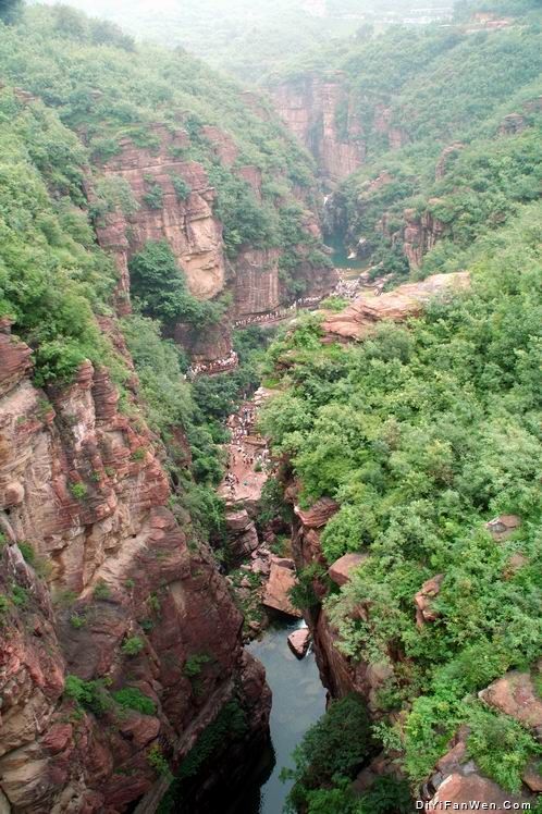 河南的雲台山風景賽江南圖片