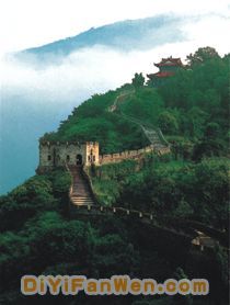 江南長城圖片